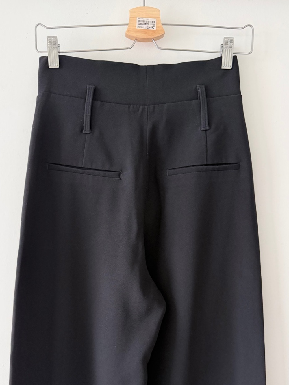 Aritzia Babaton Jermaine Black High Waist Wide Leg Pants Size 2 - Picture 8 of 12